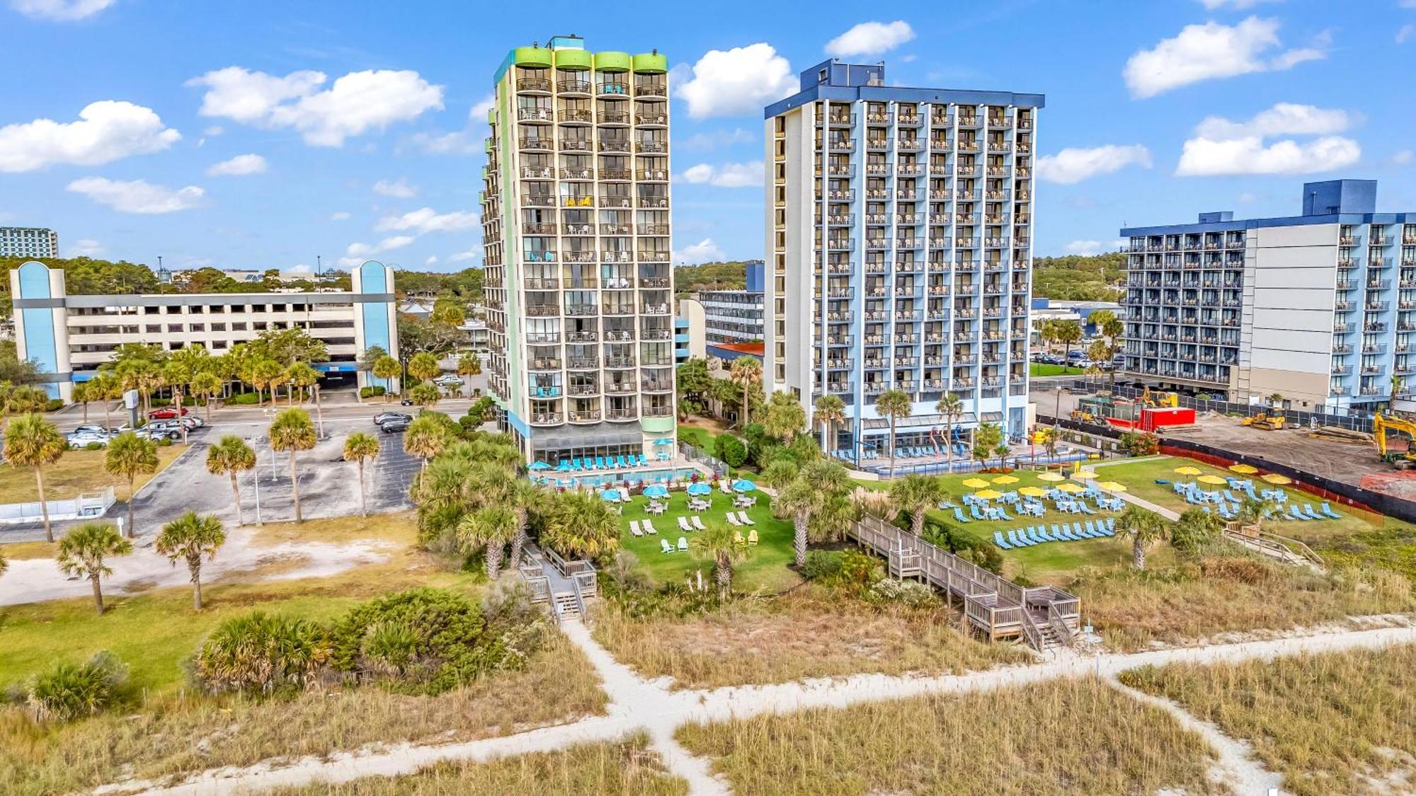 5Th Floor Direct Oceanfront Double Suite Sleeps 6 Meridian Plaza 503 Μιρτλ Μπιτς Εξωτερικό φωτογραφία